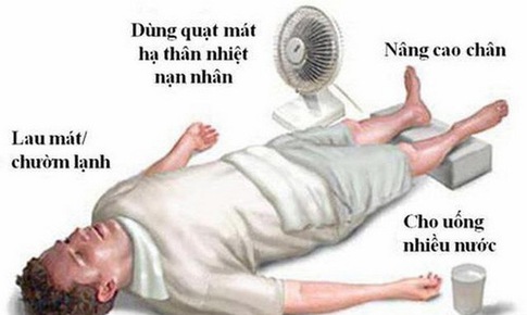 Sốc nhiệt do nắng n&#243;ng Coi chừng đột tử