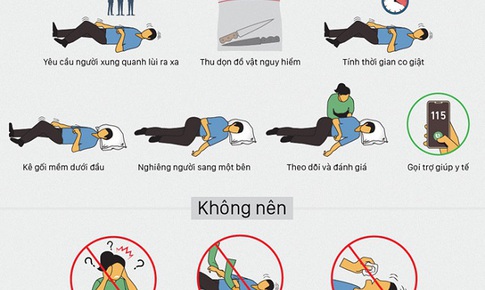 Sơ cứu đ&#250;ng bệnh nh&#226;n co giật do động kinh