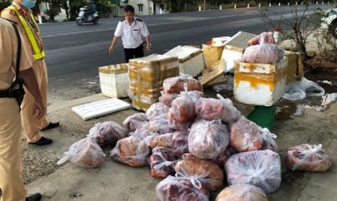 Chặn thực phẩm “bẩn” tr&#234;n tuyến đường huyết mạch