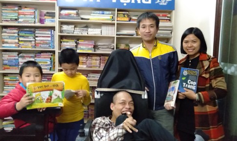 Vượt bệnh tật, sôi nổi với văn hóa đọc cộng đồng
