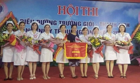 Hội thi điều dưỡng trưởng giỏi- thanh lịch ng&#224;nh Y tế năm 2018