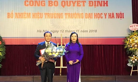 Bộ Y tế bổ nhiệm GS. TS Tạ Th&#224;nh Văn l&#224;m Hiệu trưởng Trường Đại Học Y H&#224; Nội