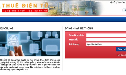 H&#224; Nội ch&#237;nh thức sử dụng dịch vụ thuế điện tử