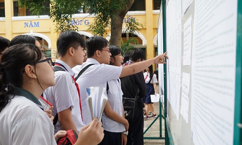 H&#244;m nay,  TP. Hồ Ch&#237; Minh c&#244;ng bố điểm chuẩn v&#224;o lớp 10