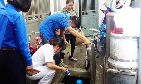 Hà Nội triển khai chiến dịch vệ sinh môi trường vào thứ 7 hàng tuần để phòng chống sốt xuất huyết