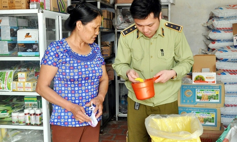 Ph&#225;t hiện v&#224; xử phạt 10 tổ chức vi phạm trong lĩnh vực kinh doanh vật tư n&#244;ng nghiệp, an to&#224;n thực phẩm