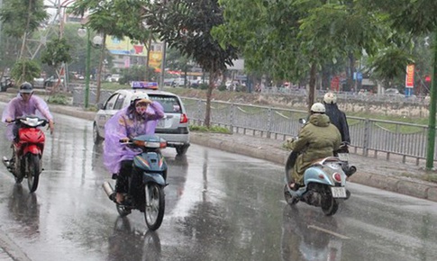 Ngày 18/11,: Bắc Bộ và Trung Bộ chuyển lạnh, có mưa rào