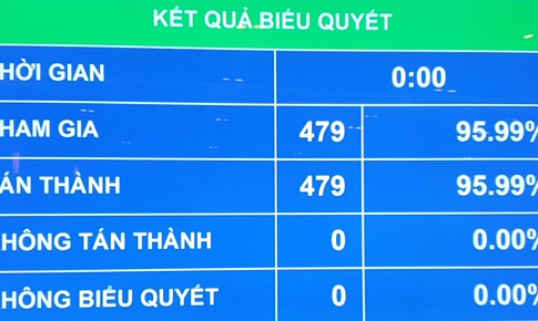 4 Ph&#243; Thủ tướng v&#224; 22 bộ trưởng, trưởng ng&#224;nh được Quốc hội ph&#234; chuẩn bổ nhiệm