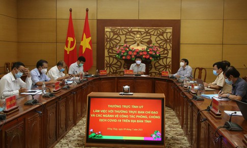 Đồng Tháp: Siết chặt và tăng cường các biện pháp, nhanh chóng kiểm soát dịch