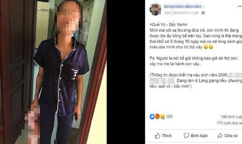 Cơ quan chức năng l&#224;m r&#245; th&#244;ng tin “mẹ t&#250;m &#225;o x&#225;ch con lủng lặng” dậy s&#243;ng mạng x&#227; hội