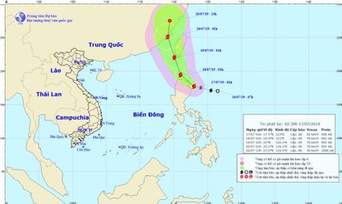 Đất liền - miền Bắc nắng n&#243;ng trở lại, ngo&#224;i khơi b&#227;o gần Biến Đ&#244;ng c&#243; khả năng mạnh th&#234;m