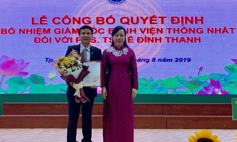 PGS.TS L&#234; Đ&#236;nh Thanh được bổ nhiệm l&#224;m Gi&#225;m đốc BV Thống Nhất