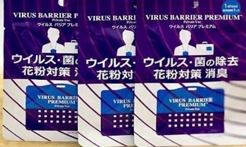 Chưa c&#243; khuyến c&#225;o về đeo thẻ chống virus ph&#242;ng ngừa COVID -19