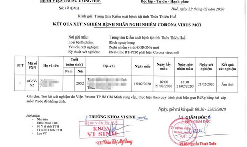 Nữ sinh tử vong tại Huế &#226;m t&#237;nh với COVID-19