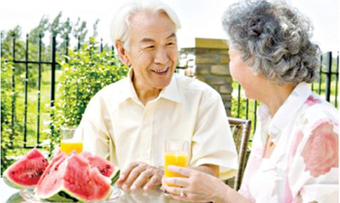 Thực đơn tăng sức đề kháng cho người cao tuổi