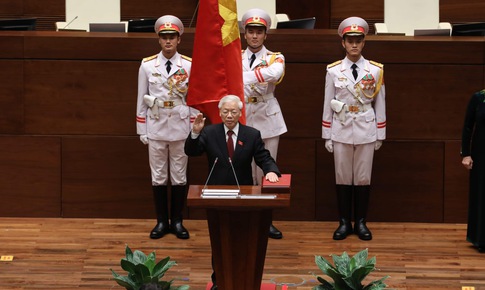 Chủ tịch nước tuy&#234;n thệ nhậm chức