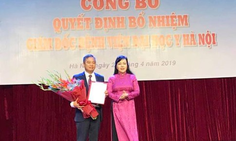 Bộ Y tế bổ nhiệm PGS.TS Nguyễn L&#226;n Hiếu giữ chức Gi&#225;m đốc BV Đại học Y H&#224; Nội