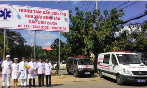 TP.HCM: Cấp cứu ngoại viện tăng 3 lần nhờ mạng lưới c&#225;c trạm vệ tinh