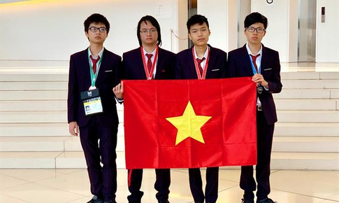 4/4 học sinh Việt Nam đều gi&#224;nh Huy chương tại Olympic Tin học quốc tế 2019