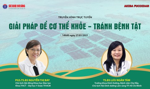 Truyền h&#236;nh trực tuyến: Giải ph&#225;p để cơ thể khỏe - tr&#225;nh bệnh tật