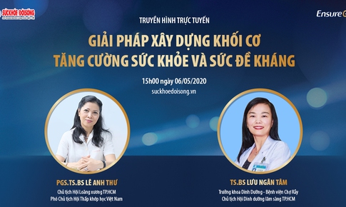 Truyền h&#236;nh trực tuyến: Giải ph&#225;p x&#226;y dựng khối cơ, tăng cường sức khoẻ v&#224; sức đề kh&#225;ng