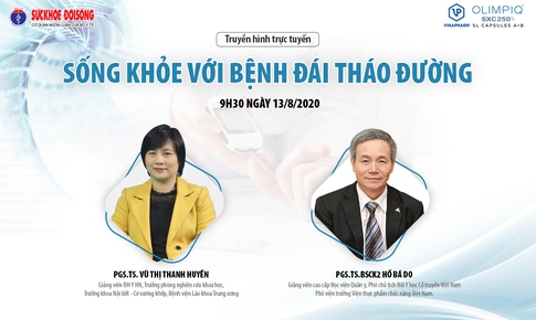 Truyền h&#236;nh trực tuyến: Sống khoẻ với bệnh đ&#225;i th&#225;o đường