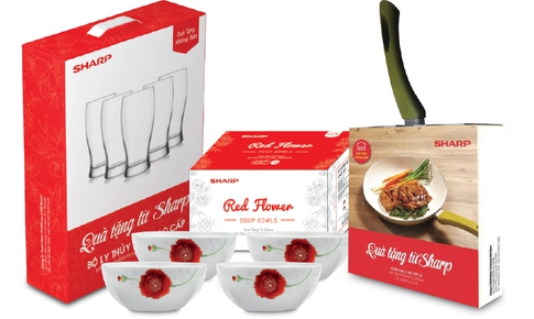 Ngày tết sum vầy - Nhận quà mê say cùng Sharp Việt Nam