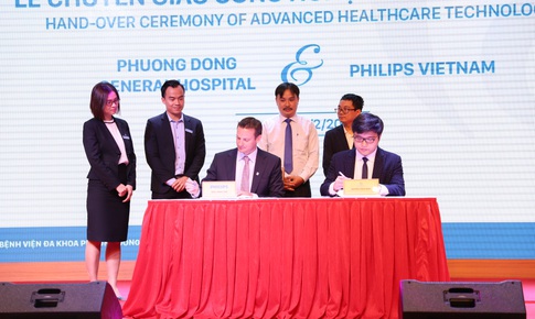 Philips chuyển giao c&#244;ng nghệ y tế kỹ thuật cao cho Bệnh viện Đa khoa Phương Đ&#244;ng