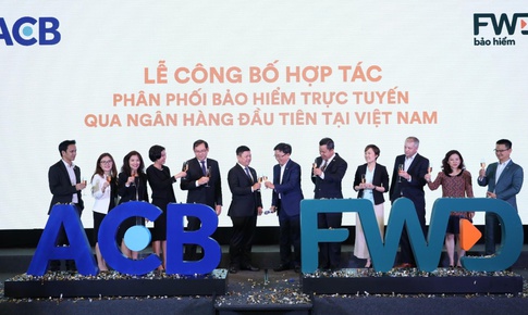 FWD ph&#226;n phối e-bancassurance qua ng&#226;n h&#224;ng với ACB