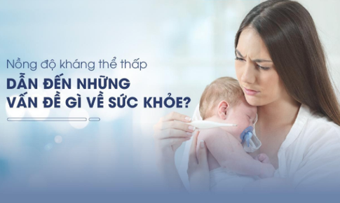 Nồng độ kh&#225;ng thể thấp dẫn đến vấn đề g&#236; về sức khỏe?