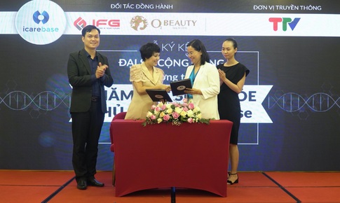 Lễ ký kết đại sứ cộng đồng chương trình Chăm sóc sức khoẻ chủ động iCareBase
