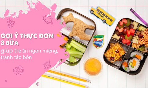 Gợi &#253; thực đơn 3 bữa gi&#250;p trẻ ăn ngon miệng, tr&#225;nh t&#225;o b&#243;n