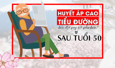 Sau 50 tuổi, người bị huyết &#225;p, tiểu đường dễ đột quỵ hơn