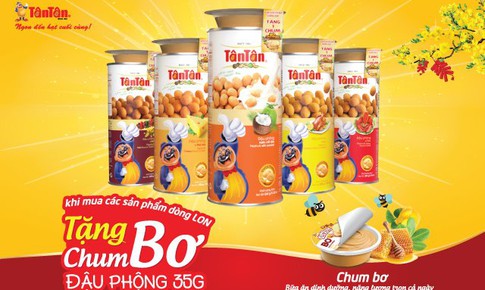 Khuyến mại “tặng chum bơ đậu phộng 35gr khi mua c&#225;c sản phẩm d&#242;ng lon”