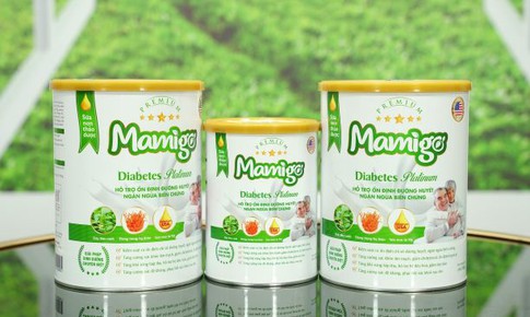 Sữa non thảo dược Mamigo - Hỗ trợ ổn định đường huyết v&#224; ngăn ngừa biến chứng