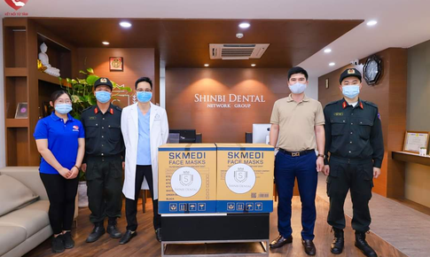 Nha khoa Shinbi Dental trao 150.000 chiếc khẩu trang cho công tác phòng chống dịch