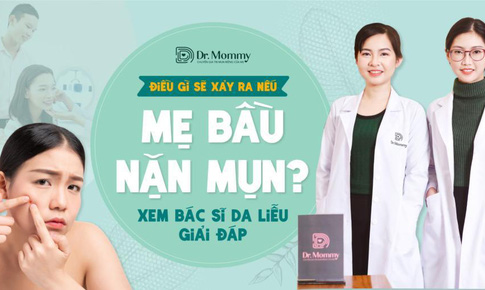 B&#224; bầu nặn mụn được kh&#244;ng? Giải đ&#225;p từ b&#225;c sĩ Dr. Mommy