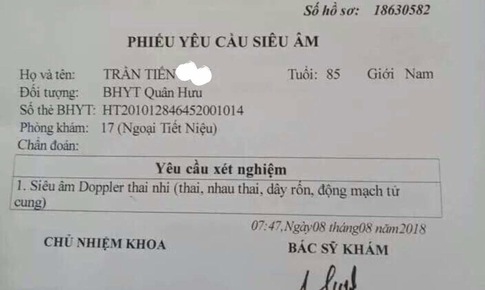 Bệnh viện 108 xử phạt nh&#226;n vi&#234;n chỉ định “cụ &#244;ng 85 tuổi si&#234;u &#226;m thai”