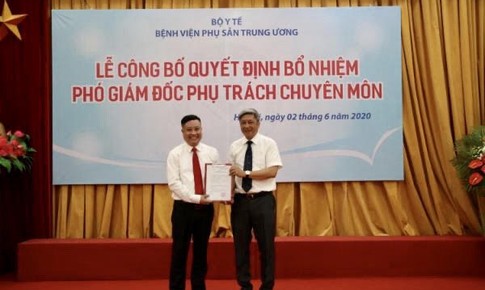 PGS.TS Vũ Văn Du giữ chức Ph&#243; gi&#225;m đốc phụ tr&#225;ch chuy&#234;n m&#244;n của Bệnh viện Phụ sản Trung ương