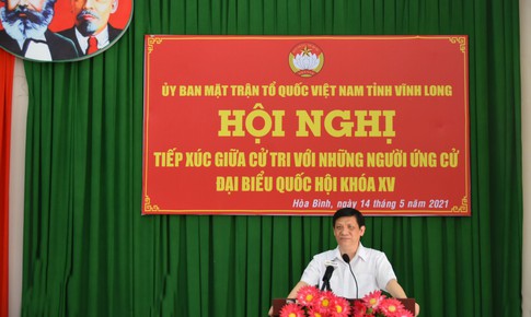 Bộ Y tế hỗ trợ đồng bộ để y tế Vĩnh Long vươn cao phục vụ chăm s&#243;c sức khoẻ nh&#226;n d&#226;n