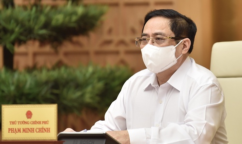 Thủ tướng Chính phủ triệu tập họp trực tuyến khẩn với Bắc Giang, Bắc Ninh về phòng chống COVID-19