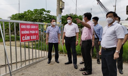 Thứ trưởng Đỗ Xuân Tuyên: Tuân thủ hướng dẫn để tránh lây nhiễm chéo trong các khu cách ly, phong toả