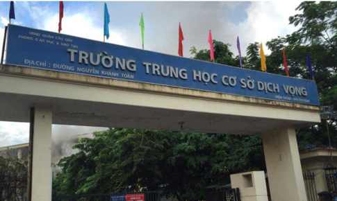 H&#224; Nội: Trường THCS Dịch Vọng v&#224; ĐH C&#244;ng nghệ - ĐH QG H&#224; Nội c&#243; F1 l&#224; 2 con của BN1819