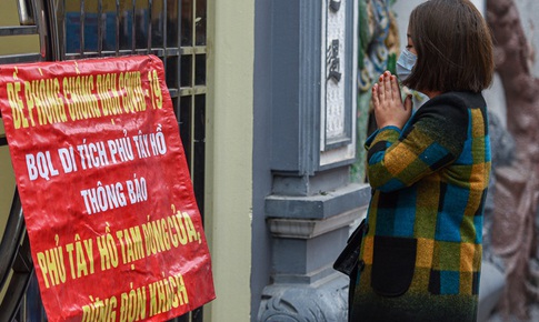 Hà Nội: Các chùa tổ chức cầu an trực tuyến phục vụ người dân