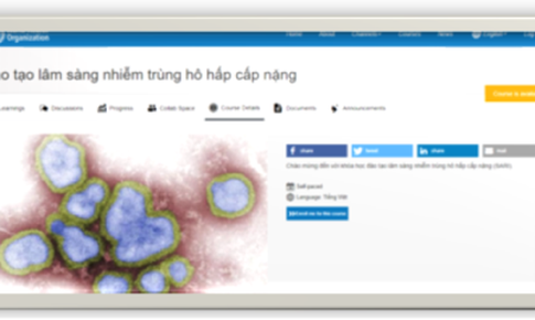 WHO cung cấp miễn ph&#237; kh&#243;a học trực tuyến bằng tiếng Việt về COVID-19