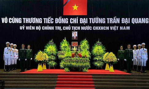 Trực tiếp: Lễ truy điệu Chủ tịch nước Trần Đại Quang