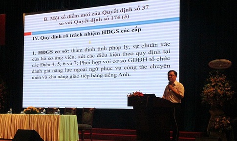 Th&#224;nh lập 3 đo&#224;n kiểm tra việc x&#233;t c&#244;ng nhận chức danh Gi&#225;o sư, Ph&#243; gi&#225;o sư năm 2019