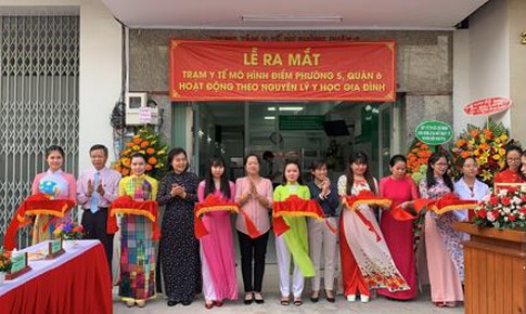 TP.HCM: Ra mắt trạm y tế thứ 21 hoạt động theo nguy&#234;n l&#253; y học gia đ&#236;nh