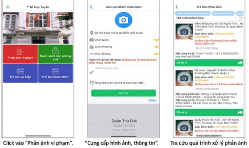 TP.HCM: Tiếp nhận 101 phản &#225;nh của người d&#226;n qua ứng dụng “Y tế trực tuyến”