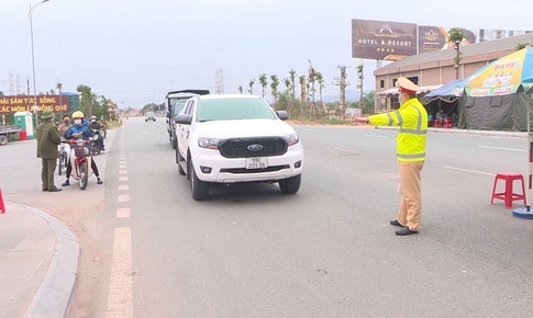 Quảng Ninh: Thực hiện đ&#243;ng cứng Chốt kiểm so&#225;t li&#234;n ng&#224;nh tr&#234;n Tỉnh lộ 345